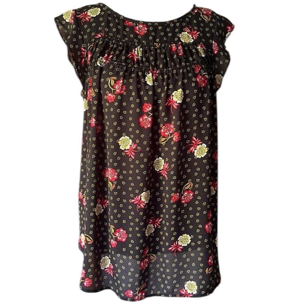 LOFT Outlet Floral Print Sleeveless Top sz small